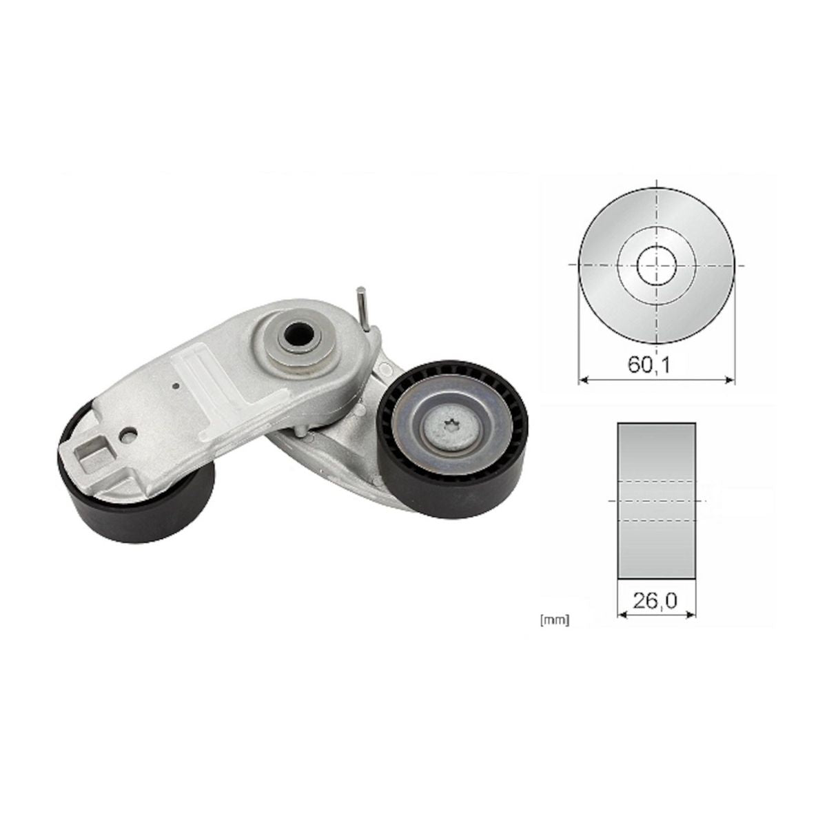 INA Belt Tensioner 534 0937 10