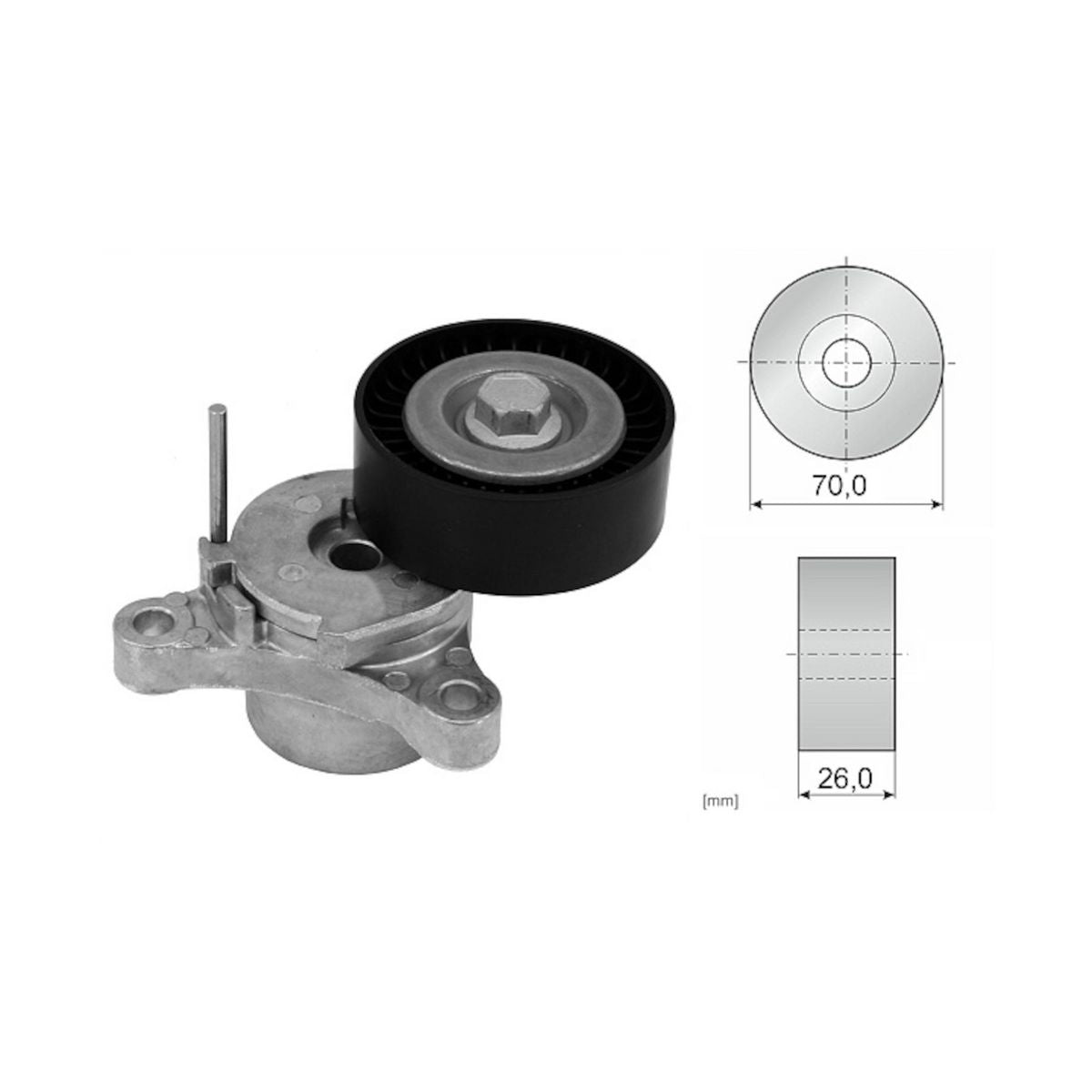 INA Belt Tensioner 534 0666 10