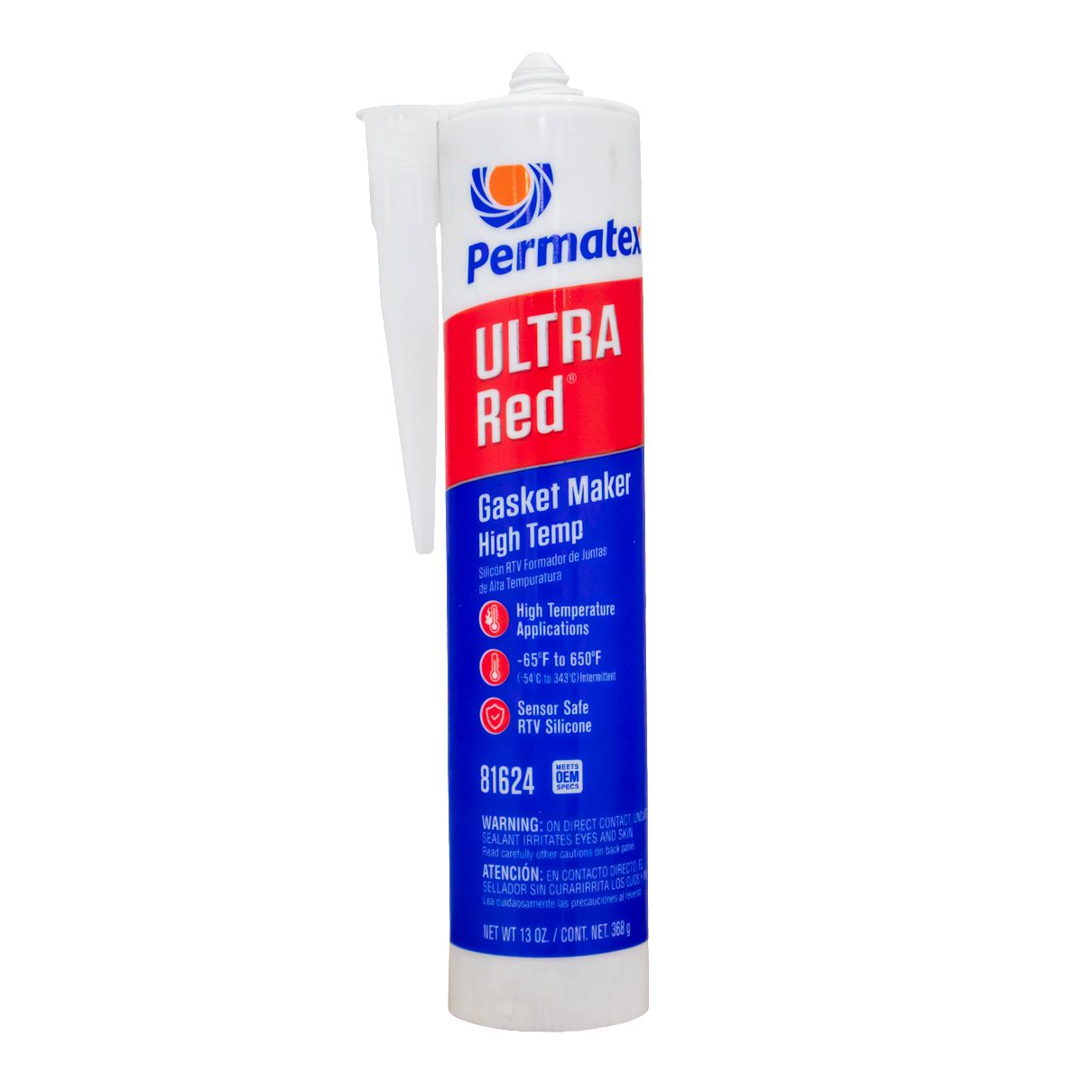Permatex Ultra Red Rtv Silicone Gasket Maker 368G PX81624
