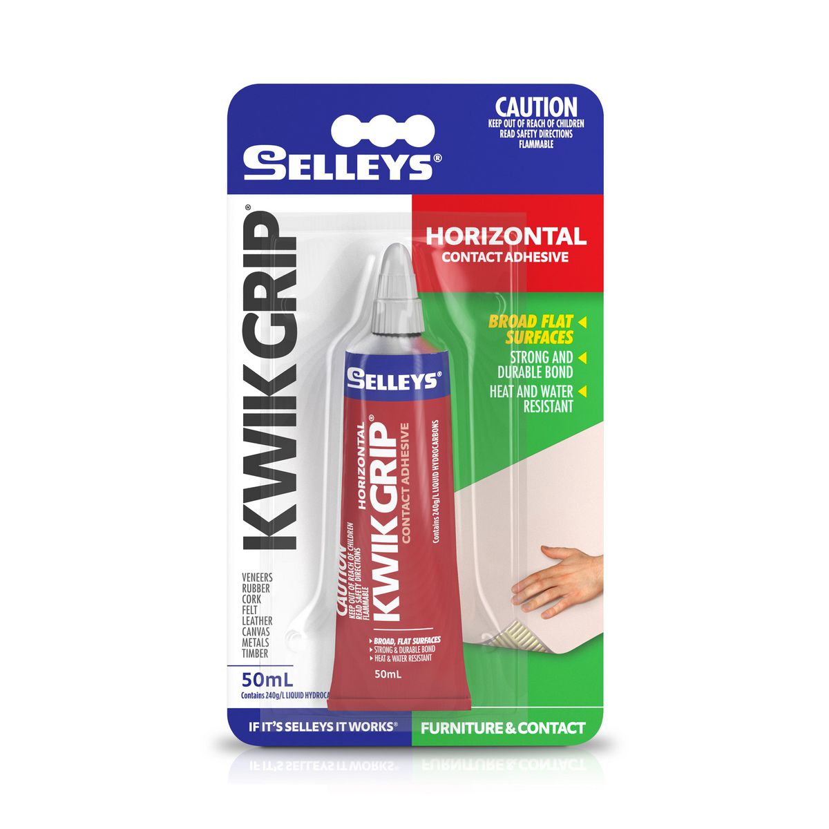 Selleys Kwik Grip Horizontal 50Ml 100039