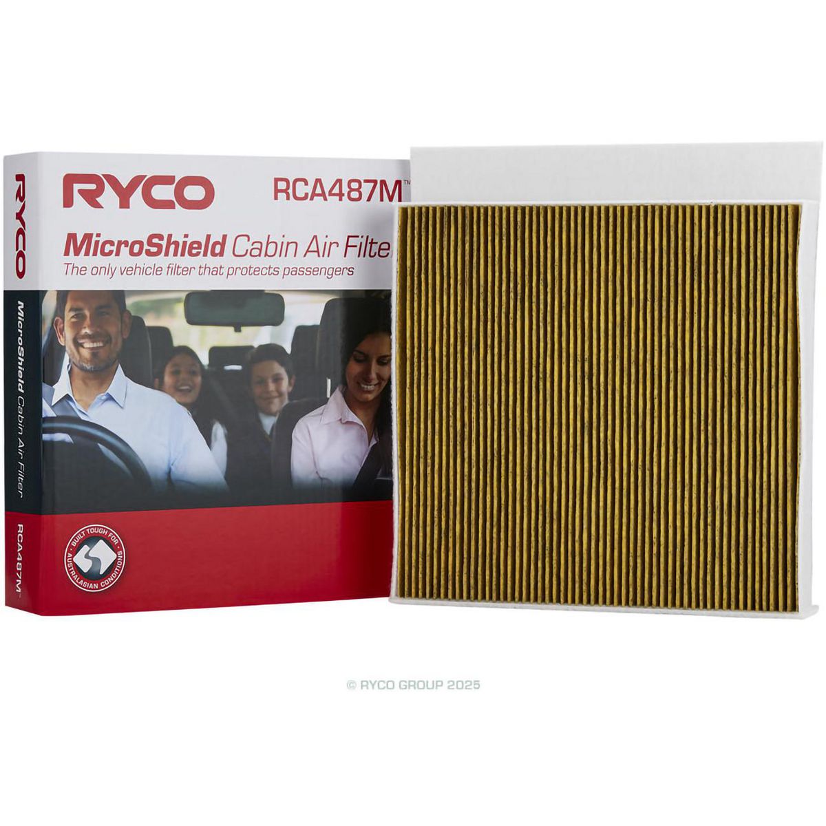 Ryco Cabin Air Filter - Microshield RCA487M