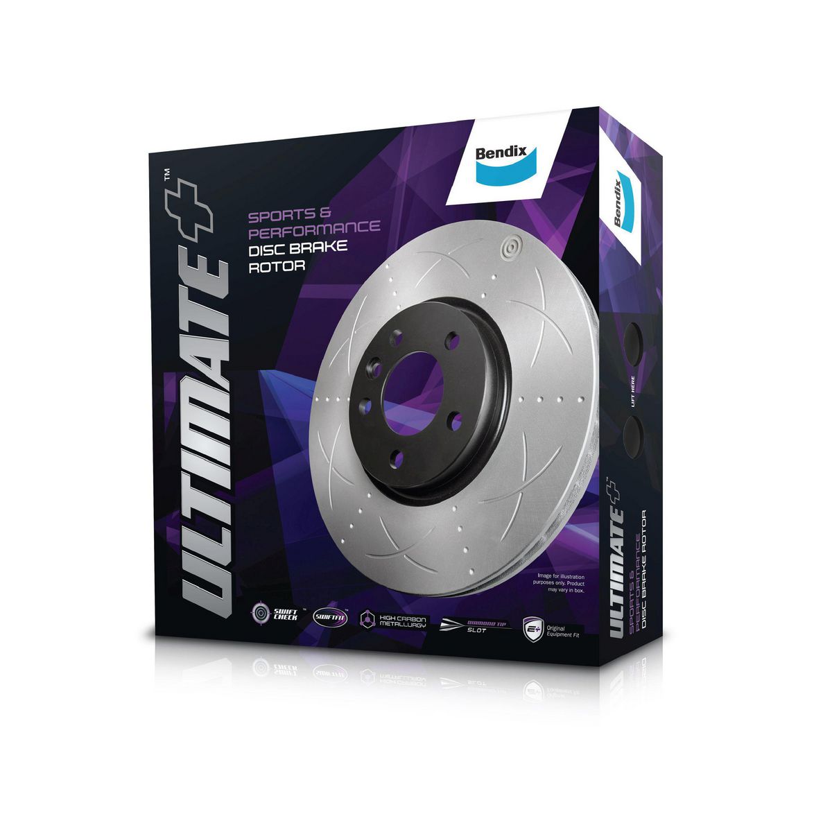 Bendix Ultimate+ Brake Rotor BR2107 ULT+
