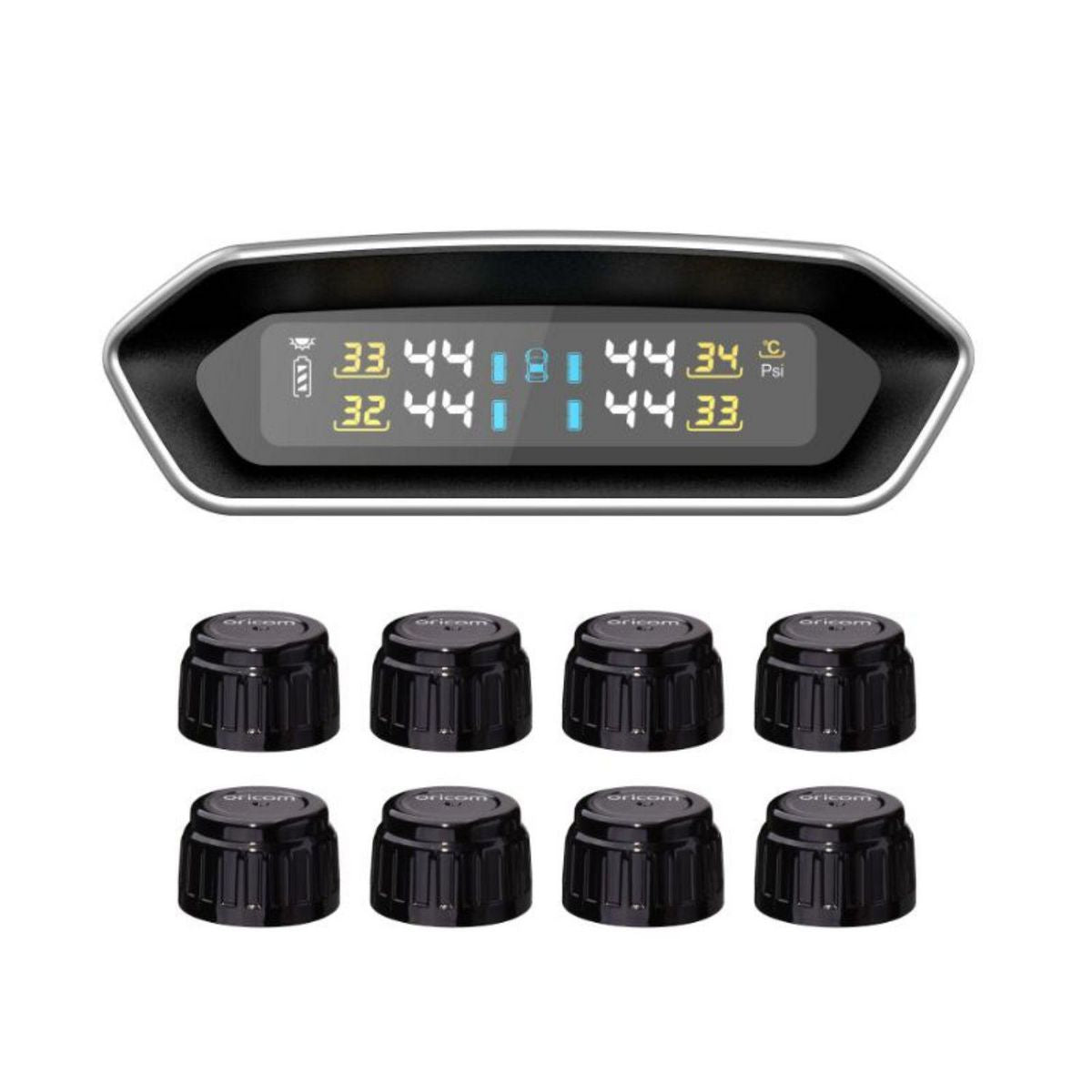 Oricom Diy Tpms W Multicolour Display - 8 External Sensor TPS10-8E