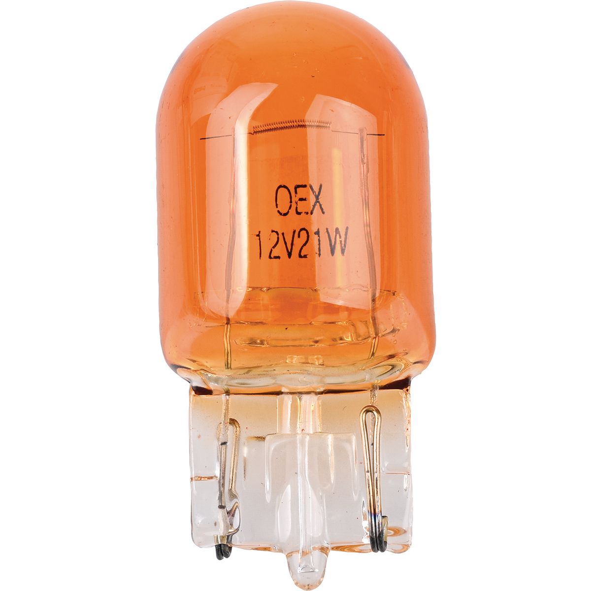 OEX 12V 21W Wy21W Amber Wedge Globe - W3X16D GLX47400