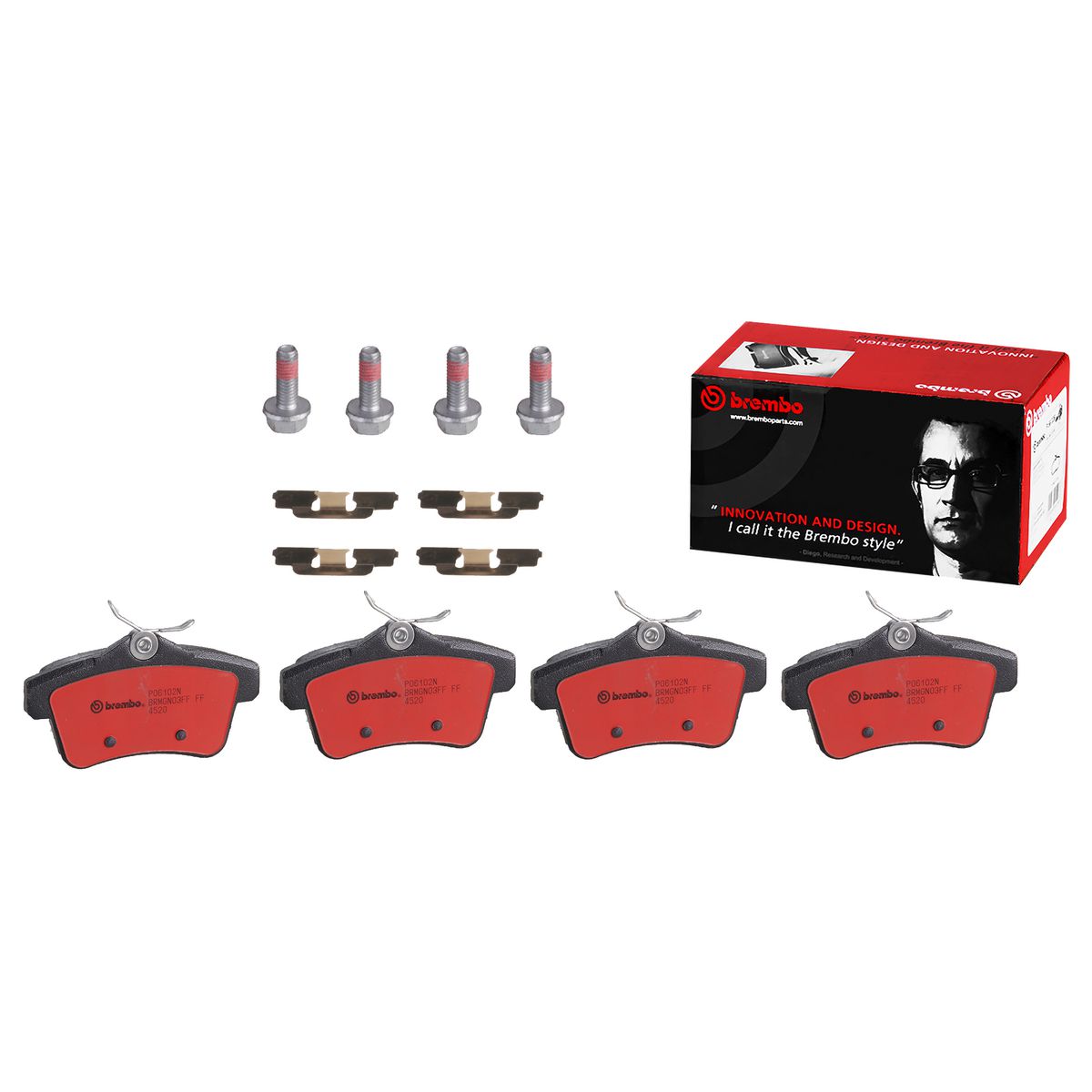 Brembo Brake Pad P06102N