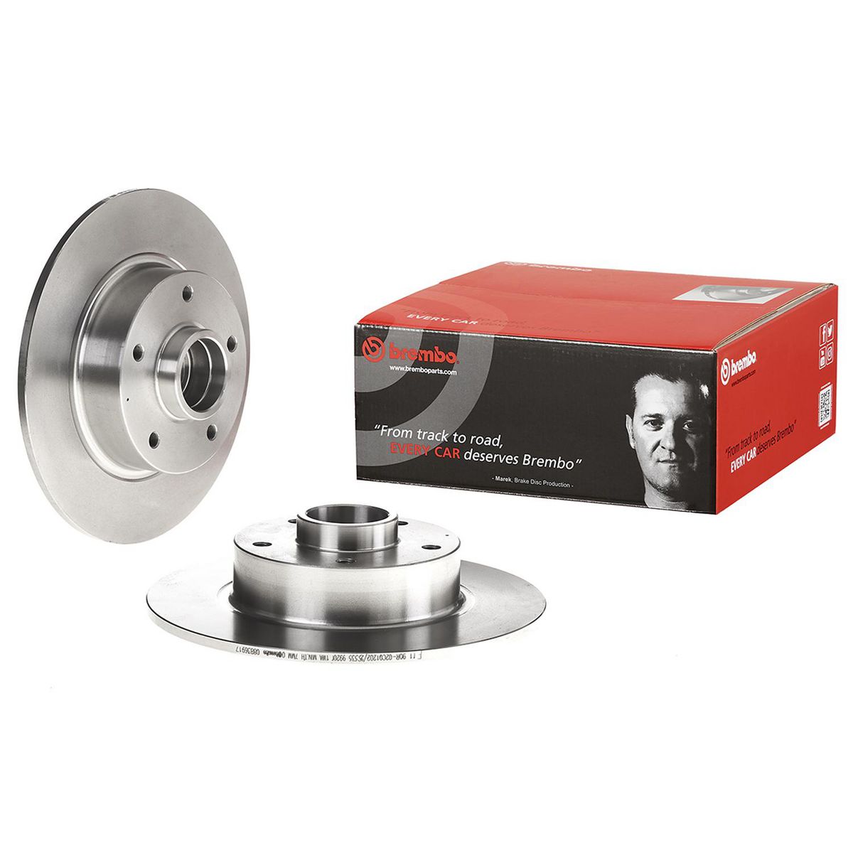 Brembo Brake Disc 08.B369.17