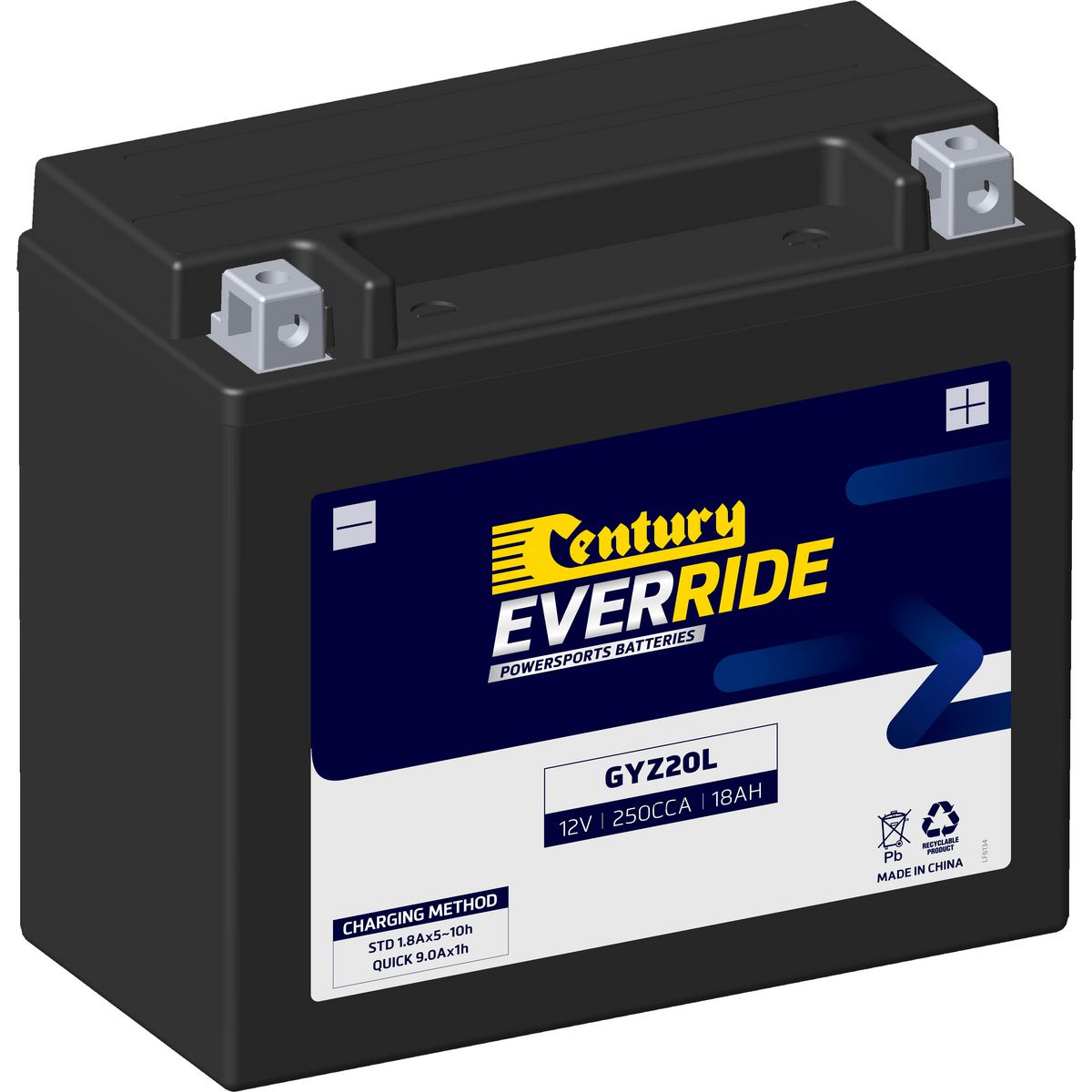 Century Everride Battery GYZ20L