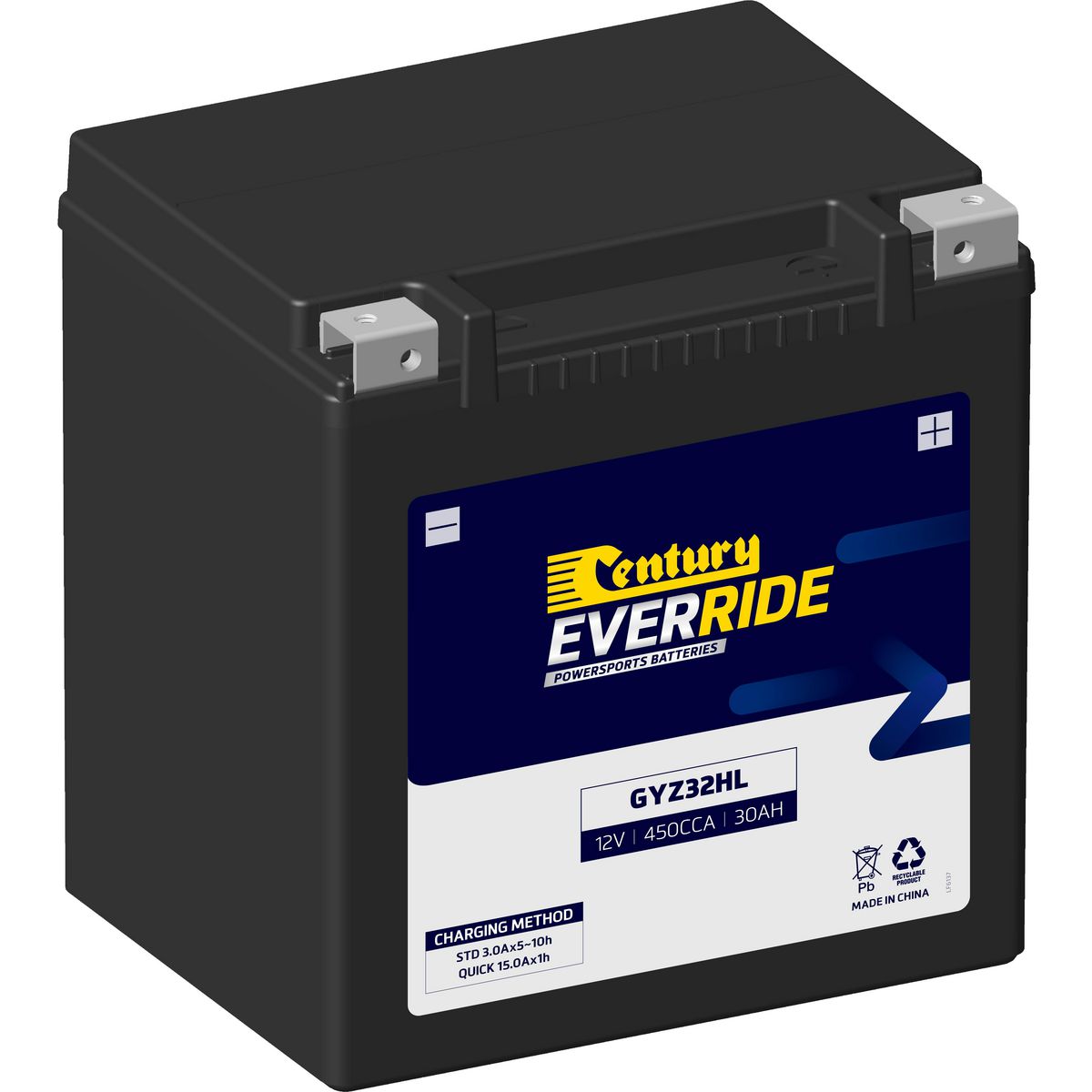 Century Everride Battery GYZ32HL