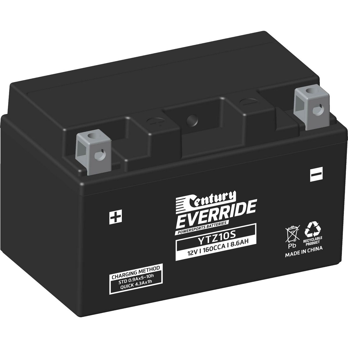 Century Everride Battery YTZ10S