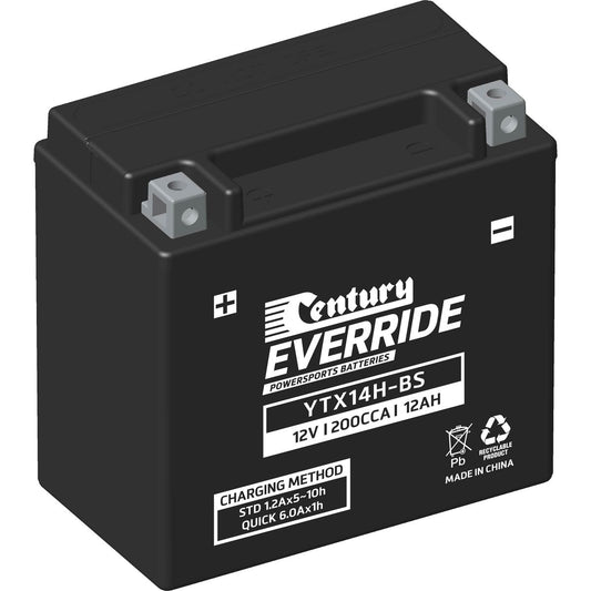 Century Everride Battery YTX14H-BS