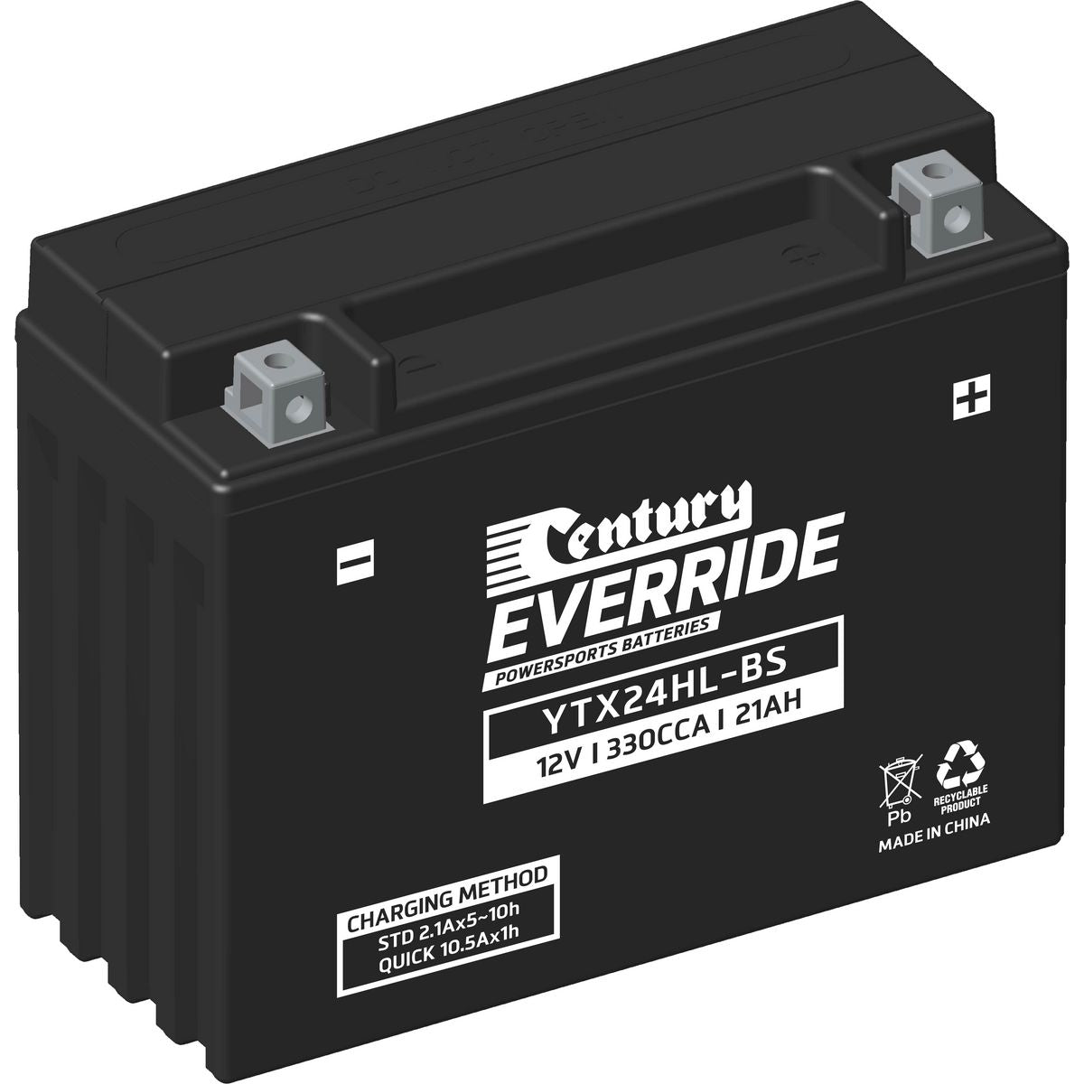Century Everride Battery YTX24HL-BS
