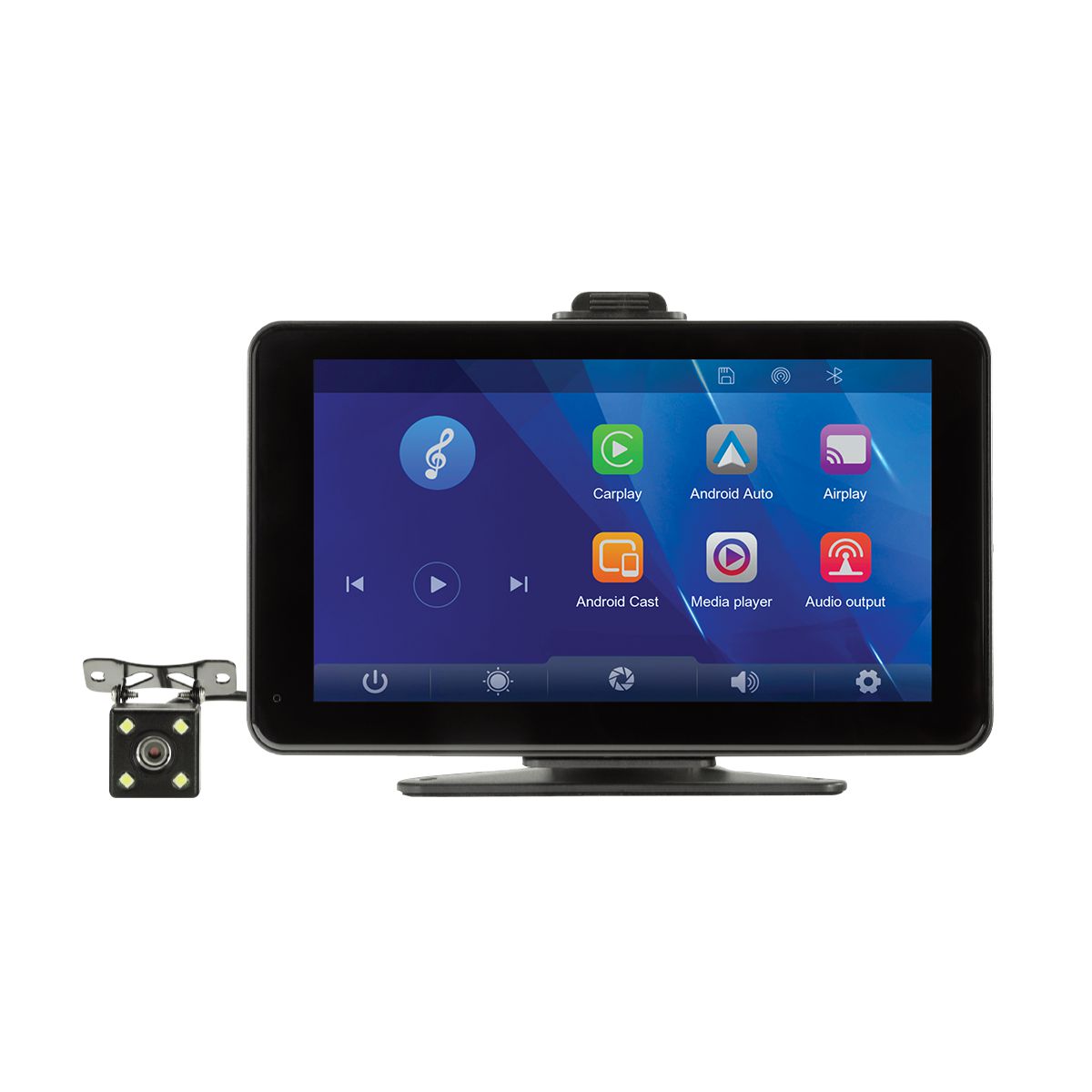 XView 7in Wireless Smartphone Monitor with Reverse Camera XV7WSM2R