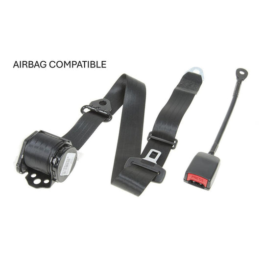 APV Seat Belt 90/90 Vertically Mounted In Pillar 300mm Stalk Passenger Side K4549-SA