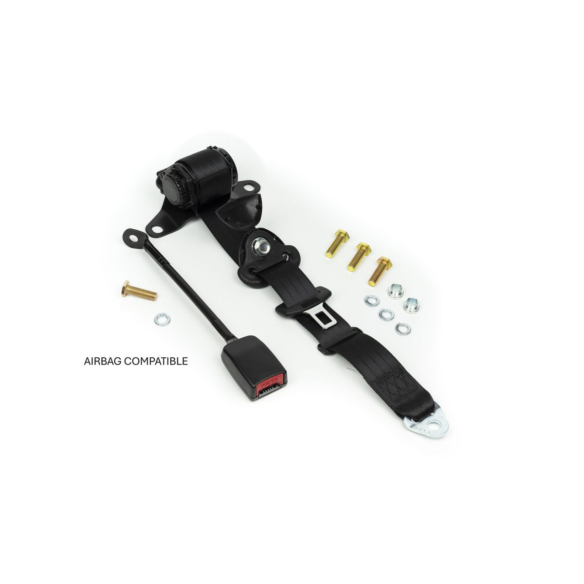 APV Seat Belt 90/90 Vertically Mounted In Pillar 250mm Stalk K4555-SA
