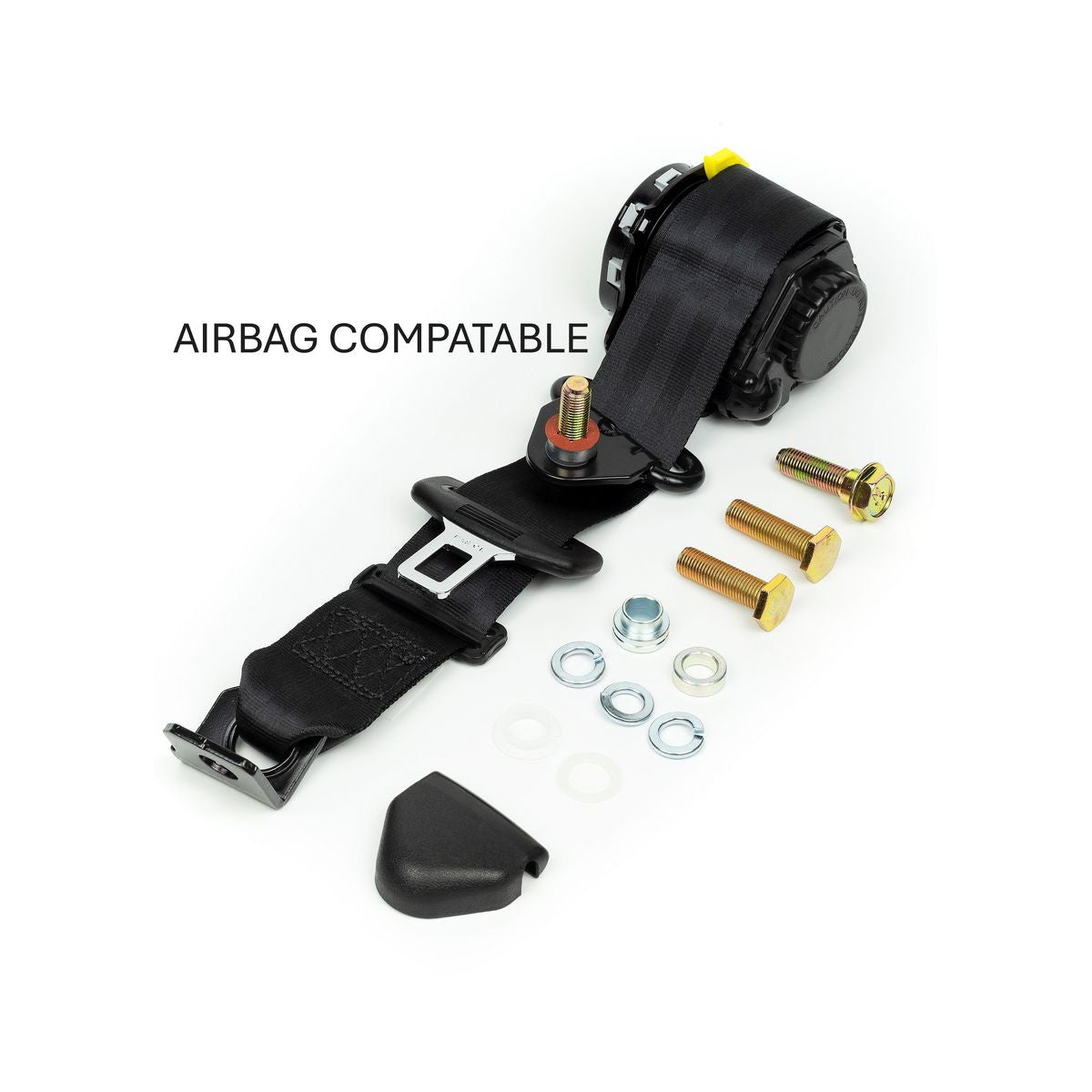 APV Seat Belt 100/90 Retractor In Pillar 350mm Stalk Passenger Side K6283-SA