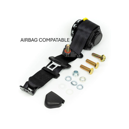 APV Seat Belt 100/90 Retractor In Pillar 350mm Stalk Passenger Side K6283-SA
