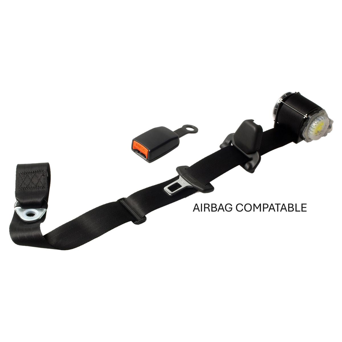 APV Seat Belt 100/90 Retractor In Pillar 115mm Stem Driver Side K6300-SA