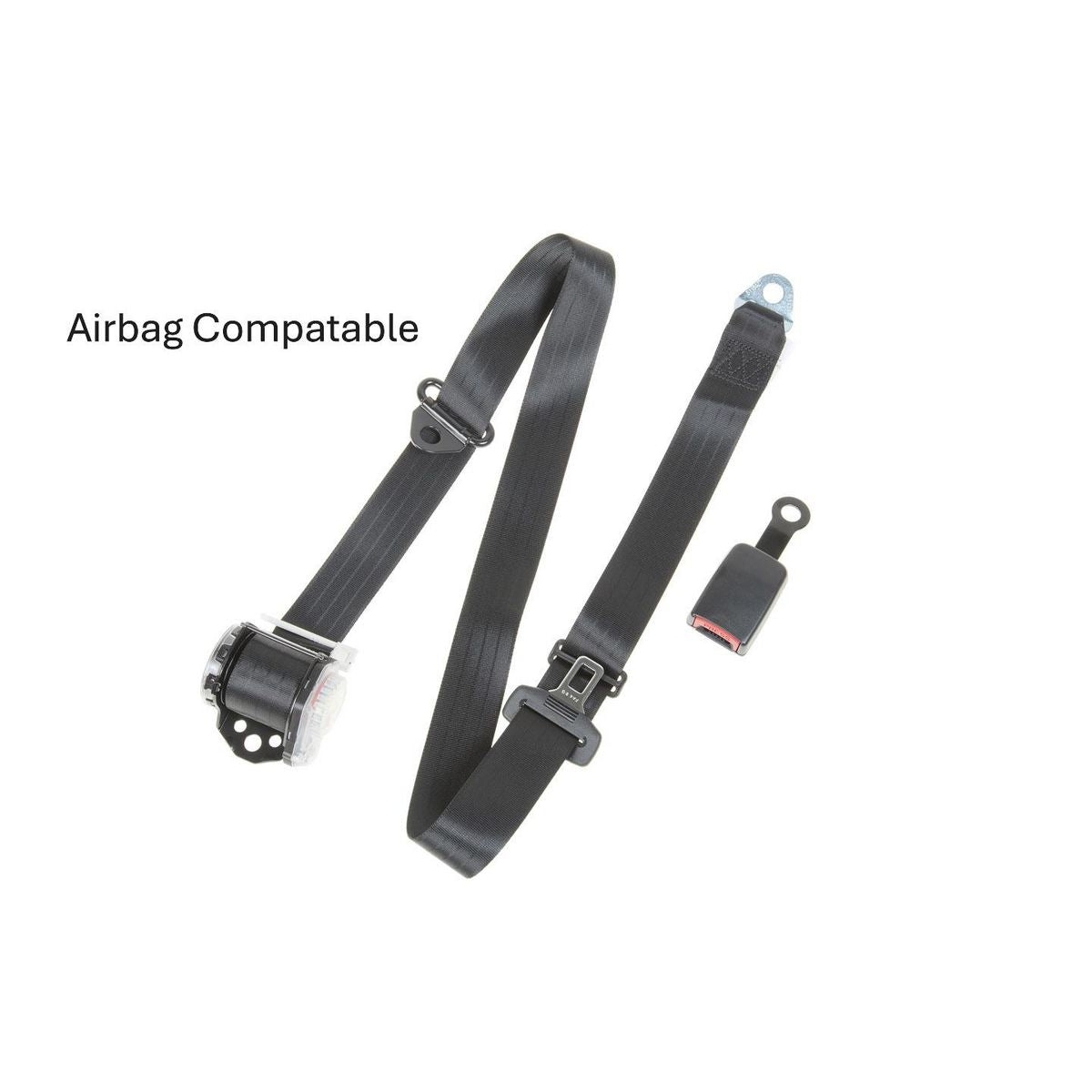 APV Seat Belt 75/90 In Pillar 115mm Stem Passenger Side K6491-SA