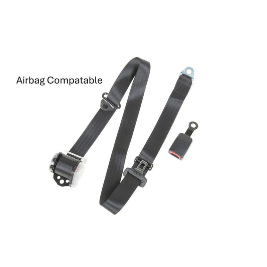 APV Seat Belt 75/90 In Pillar 115mm Stem Passenger Side K6491-SA