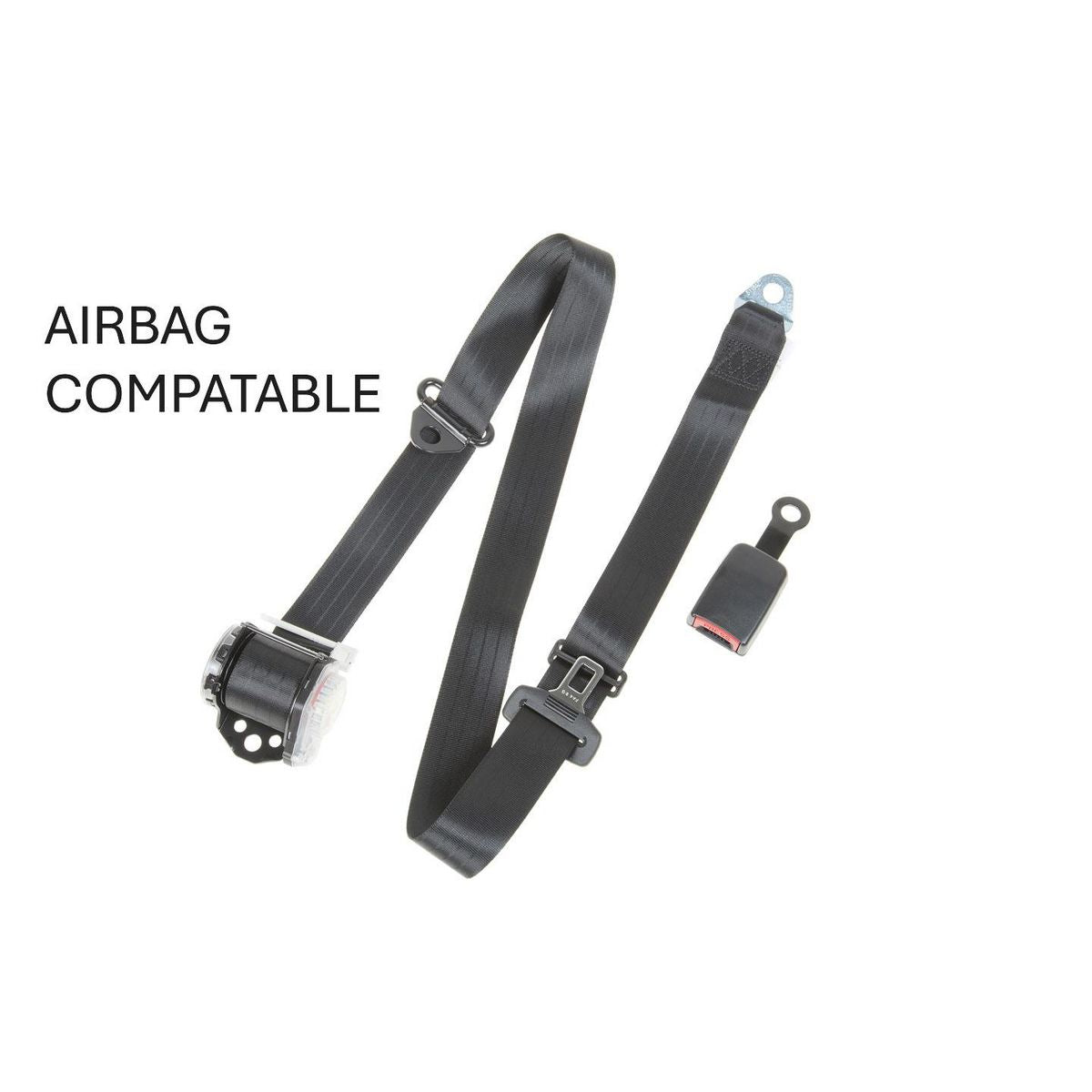 APV Seat Belt 75/90 In Pillar 115mm Stem Driver Side K6492-SA