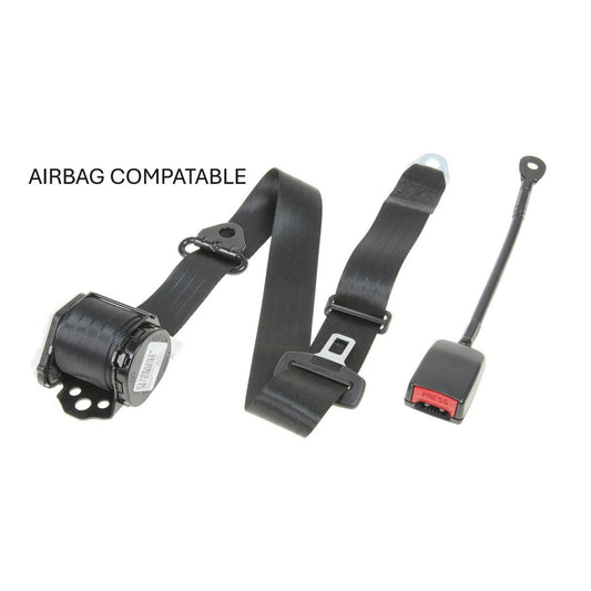 APV Seat Belt 90/90 Vertically Mounted In Pillar 300mm Stalk Driver Side PE4548-SA