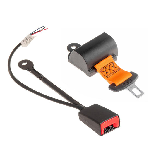 APV Seat Belt 2 Inch ALR Lap 300mm Stalk, Orange KIE4656FO