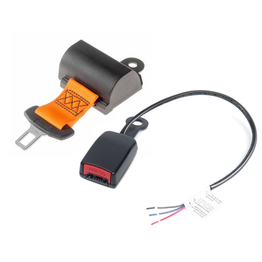 APV Seat Belt 2 Inch ALR Lap 115mm Stem, Orange KIE8406FO