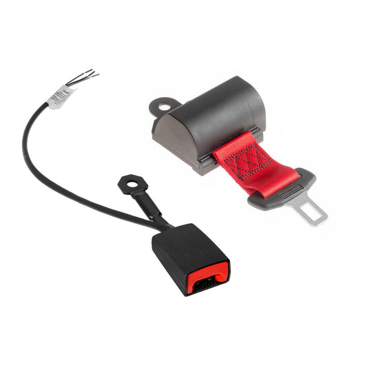 APV Seat Belt 2 Inch ALR Lap T/W 165mm Seat, Red KIE8151R