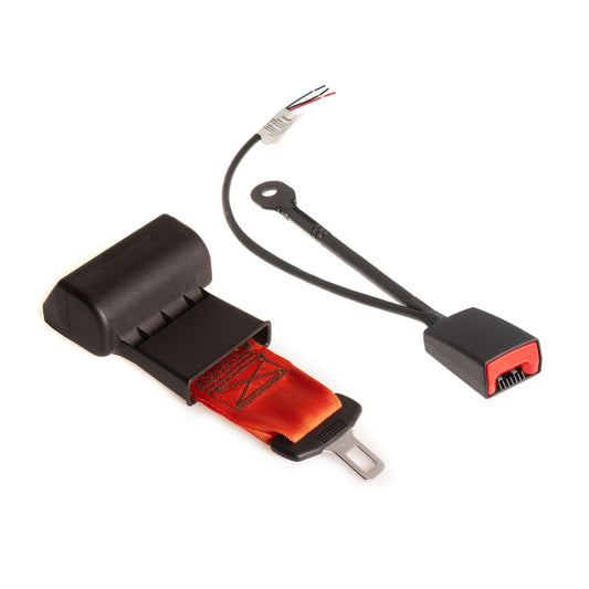 APV Seat Belt 3 Inch ALR Lap 300mm Stalk, Orange KIE4781FO
