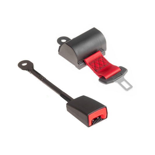 APV Seat Belt 2 Inch ALR Lap 250mm Stalk, Red KI4655R