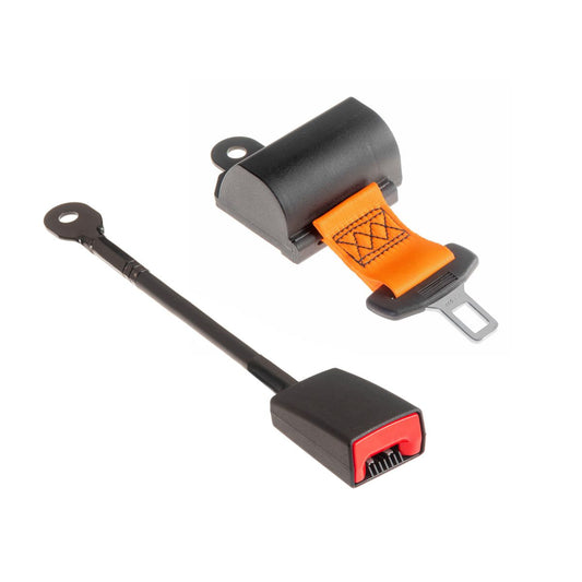 APV Seat Belt 2 Inch ALR Lap 300mm Stalk, Orange KI4656FO