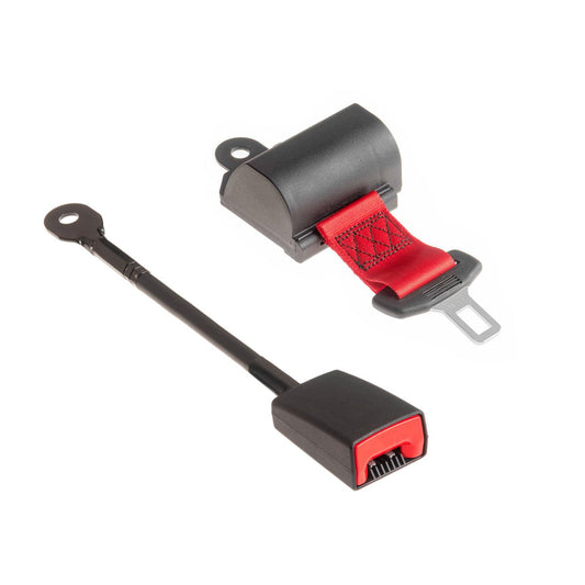 APV Seat Belt 2 Inch ALR Lap 300mm Stalk, Red KI4656R