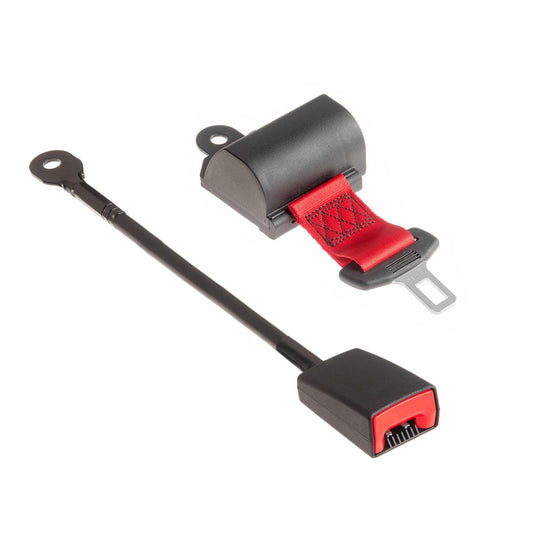 APV Seat Belt 2 Inch ALR Lap 400mm Stalk, Red KI4657R