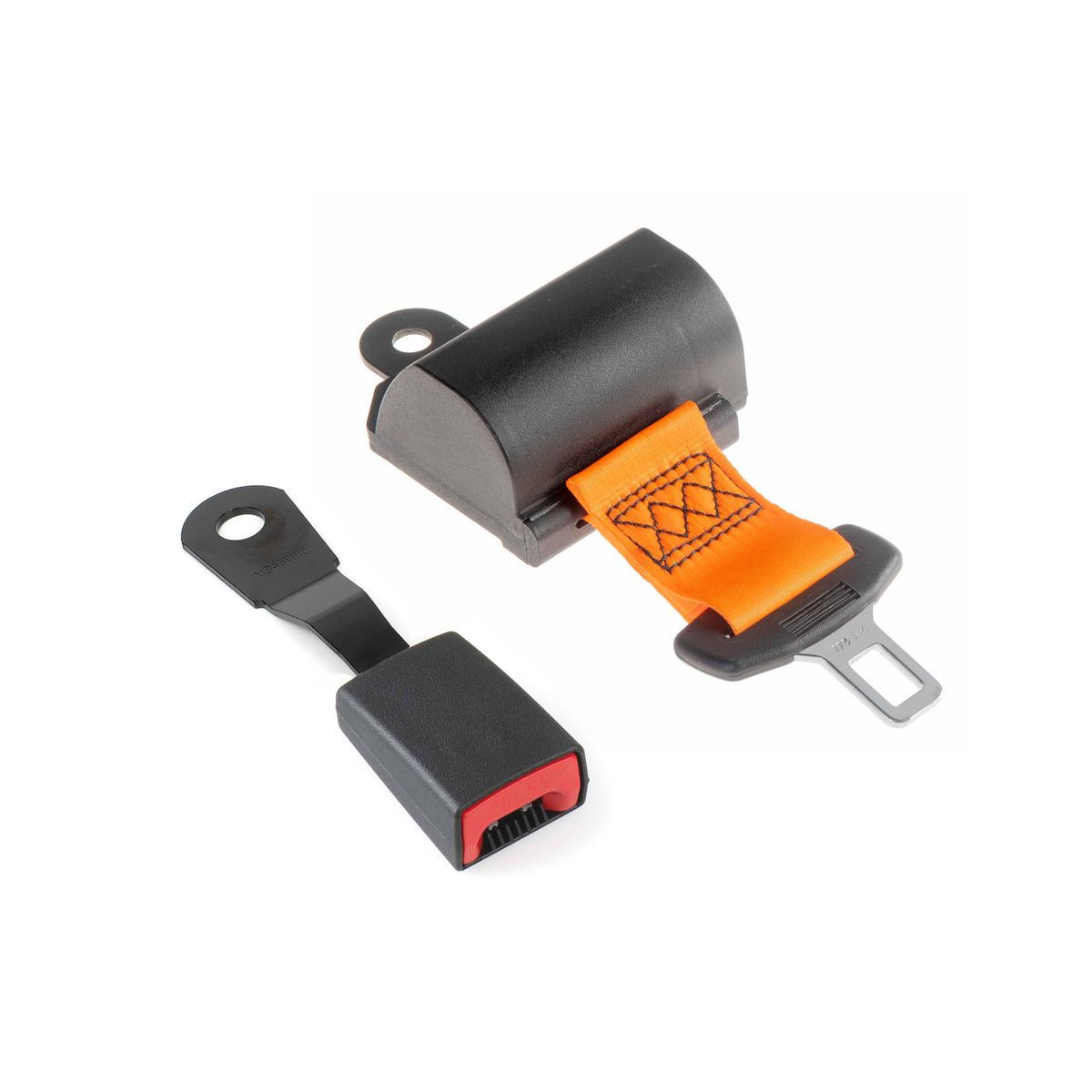 APV Seat Belt 2 Inch ALR Lap 170mm Stem, Orange KI7596FO