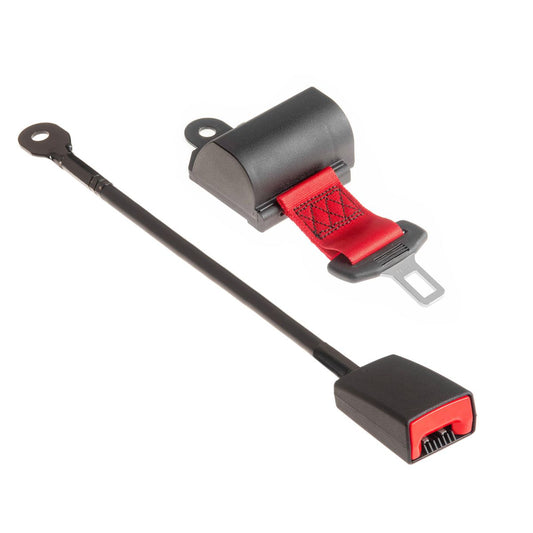 APV Seat Belt 3 Inch Static Lap 250mm Stalk, Red KI7611R