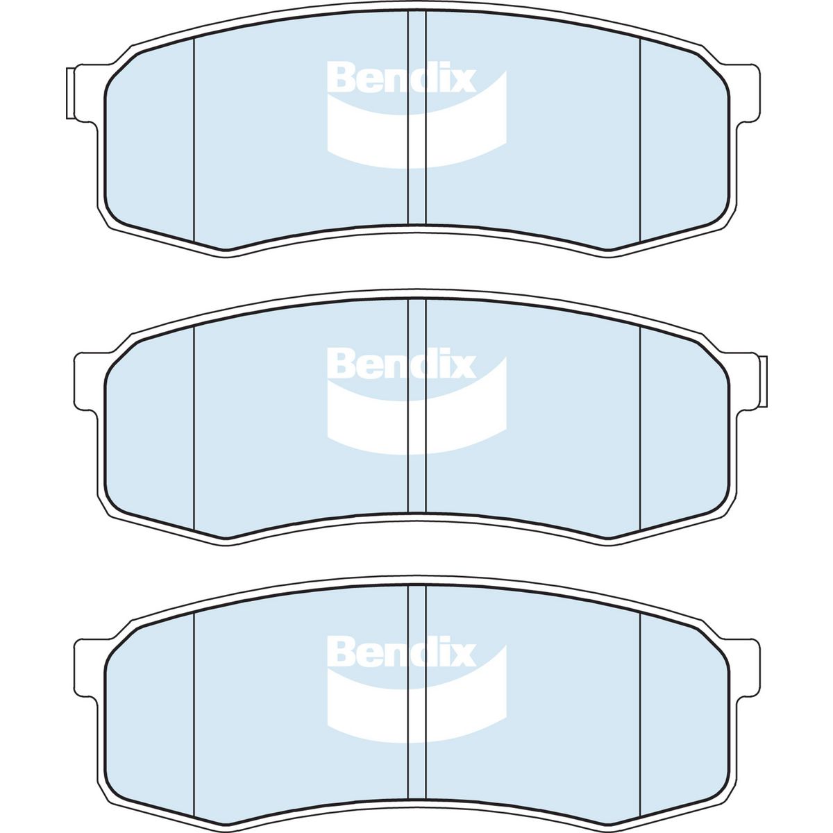 Bendix HD Brake Pad Set DB2783 HD
