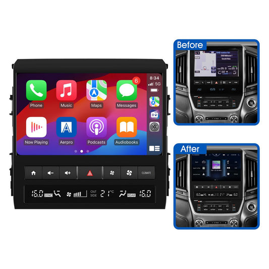 Aerpro 10In Advanced Infotainment System To Suit Landcruiser 200 Series Vx & Sahara (2016-2021) AMUTO53