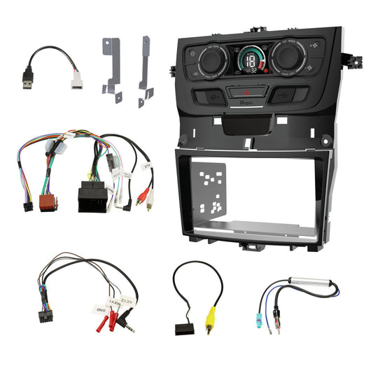 Aerpro Double Din Install Kit To Suit Holden VE Series 2 (Piano Black) FP9550BK