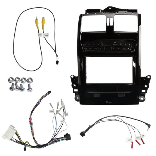 Aerpro Double Din Piano Black Install Kit To Suit Ford Falcon BA-BF & Territory SX-SY FP9750PB