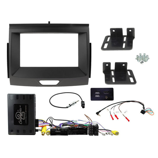 Aerpro Double Din Install Kit To Suit Ford Everest & Ranger Px2 & Px3 (8In Display Sync3 Systems) FP9129CT