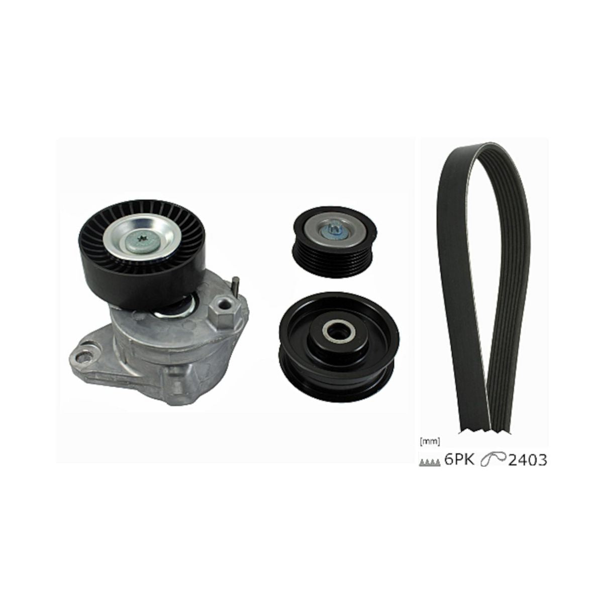 INA V-Ribbed Belt Set 529 0034 10
