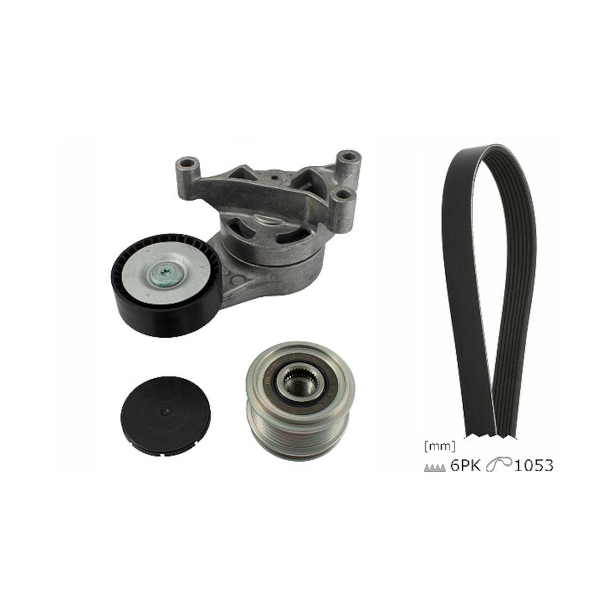 INA V-Ribbed Belt Set 529 0052 20