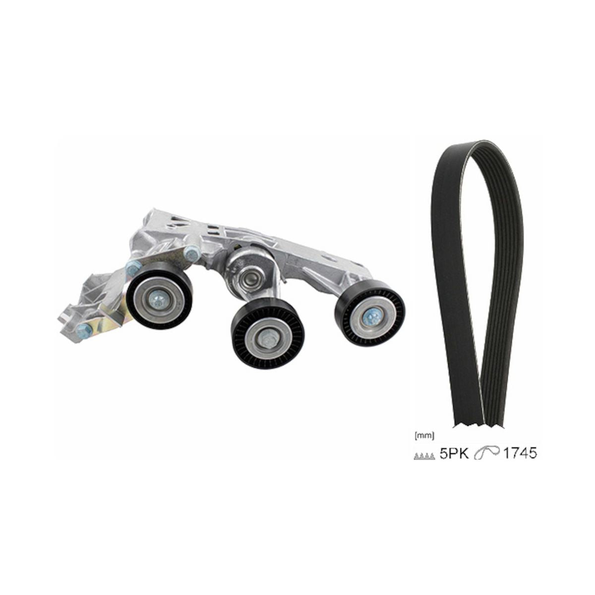 INA V-Ribbed Belt Set 529 0148 10