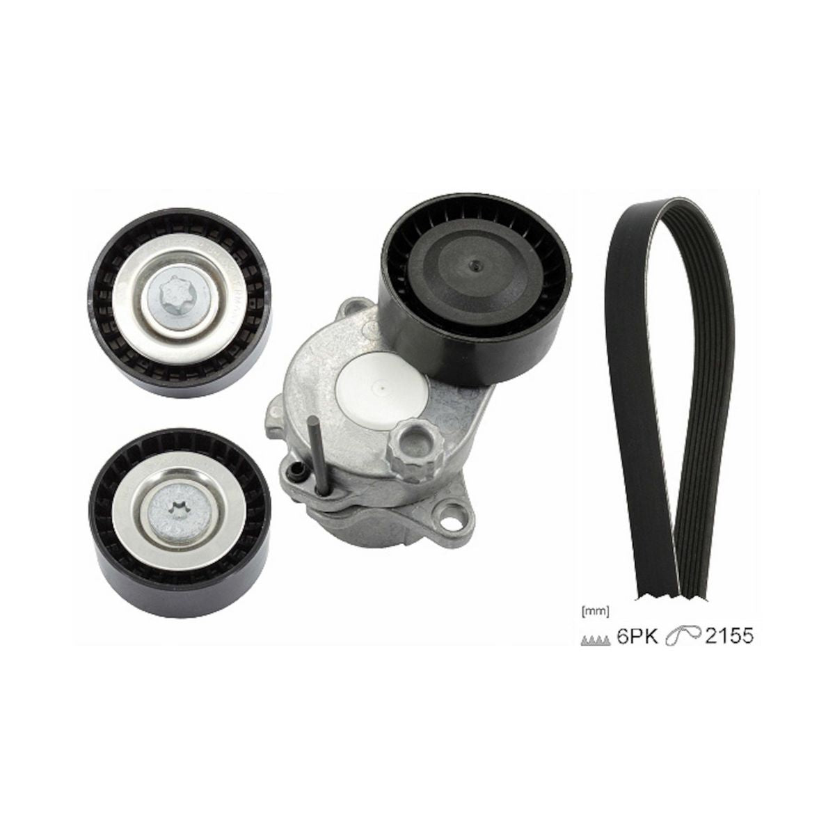 INA V-Ribbed Belt Set 529 0321 10