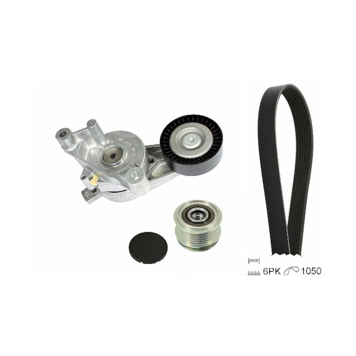 INA V-Ribbed Belt Set 529 0468 20