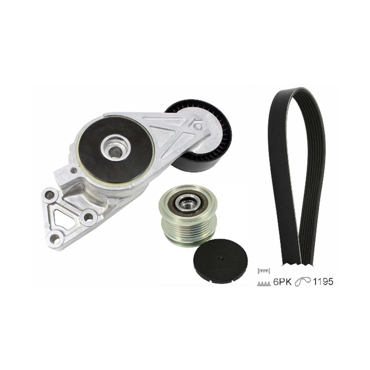 INA V-Ribbed Belt Set 529 0470 20