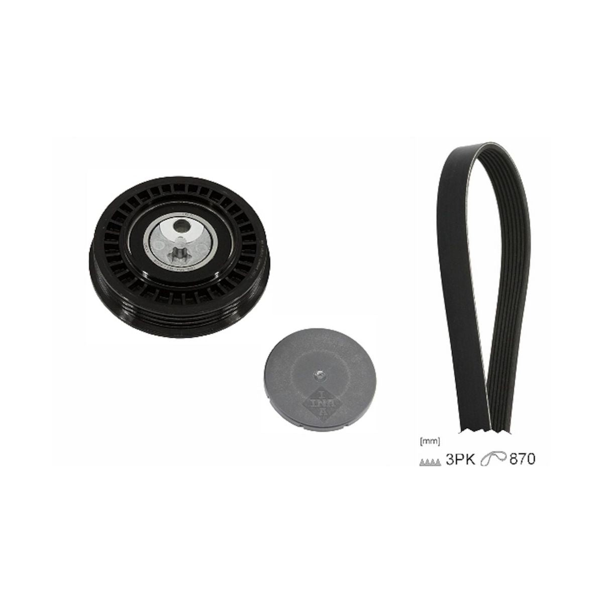 INA V-Ribbed Belt Set 529 0582 10