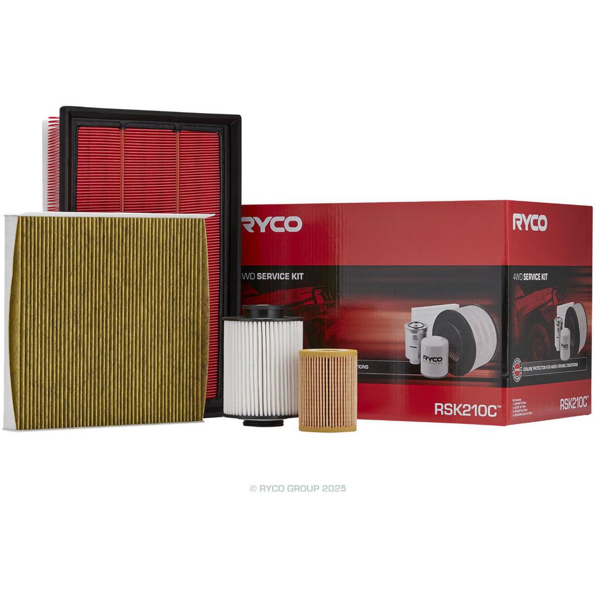 Ryco 4WD Filter Service Kit RSK210C