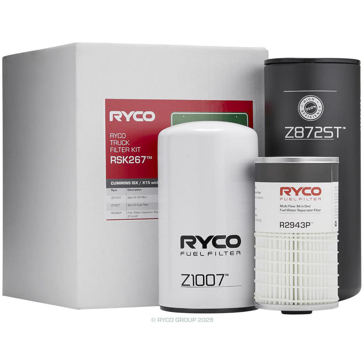 Ryco Truck Filter Service Kit RSK267