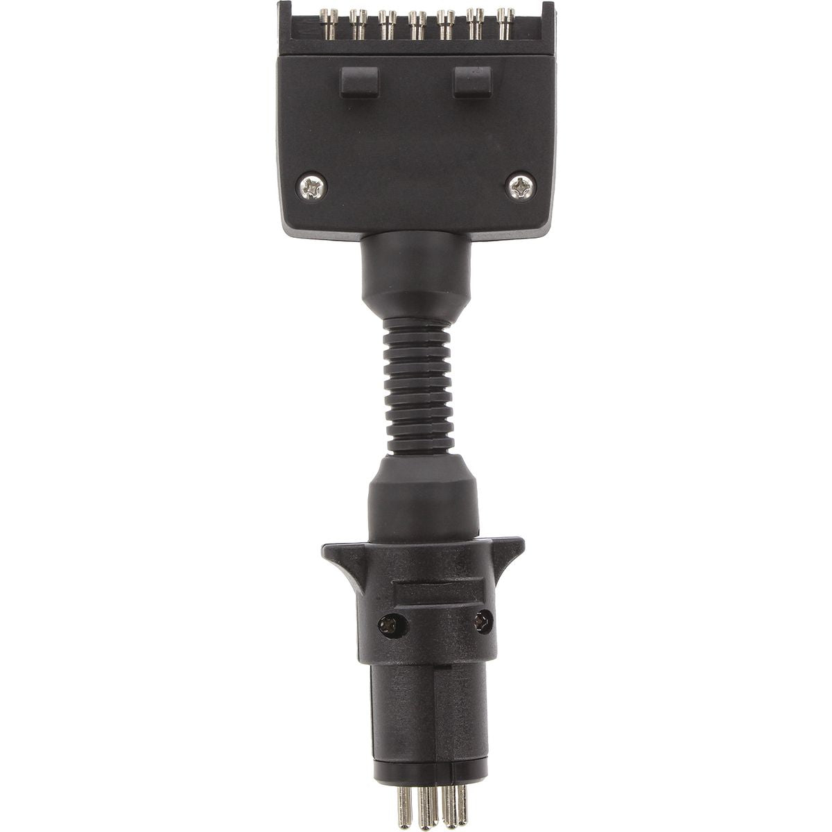 OEX Trailer Adaptor 7 Pin Flat (Car) To 7 Pin Small Round (Trailer) ACX8010